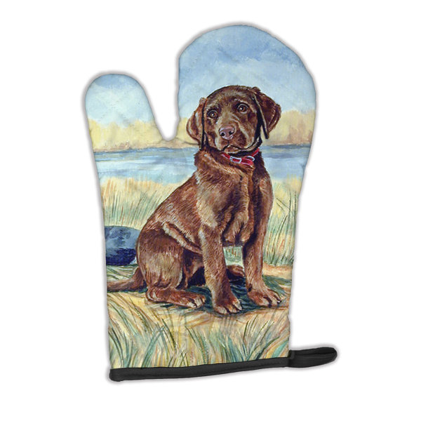 Red Barrel Studio® Labrador Puppy Oven Mitt Wayfair